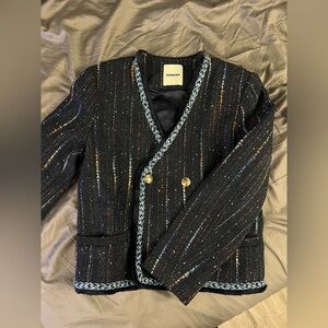 sandro tweed jacket, almost brand new (originally $565)